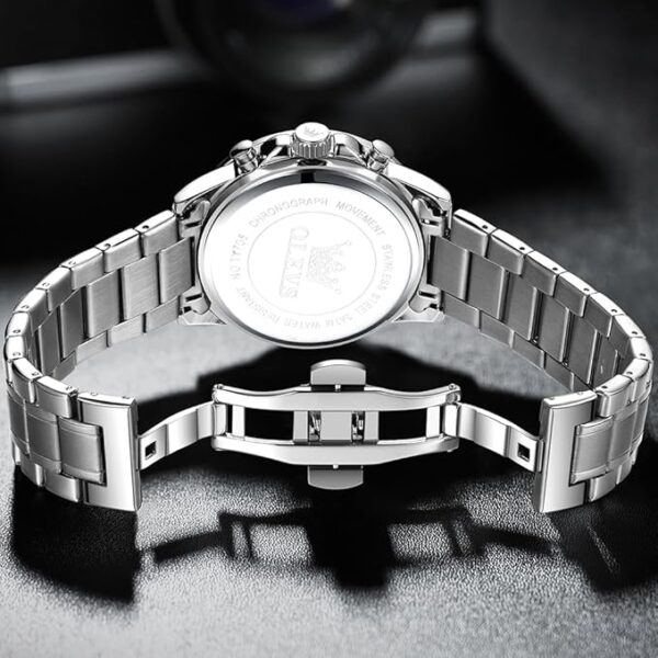 OLEVS Men Analog Quartz Date Watch - Image 3