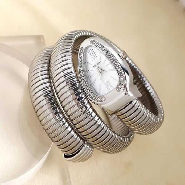 Snake Bracelet Fashion Watch #1015 - Image 2